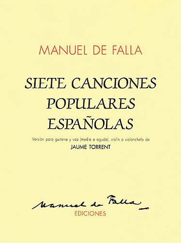 Front cover_Siete Canciones Populares Espanolas