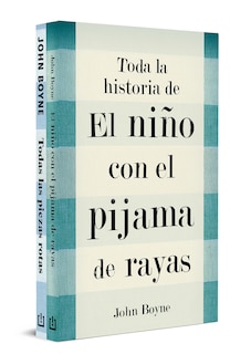 Front cover_Pack Toda la historia de El niño con el pijama de rayas / The Complete Story of The Boy in the Striped Pajamas. Pack