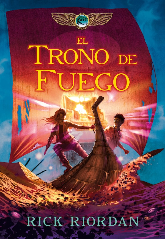 Couverture_El Trono De Fuego / The Throne Of Fire