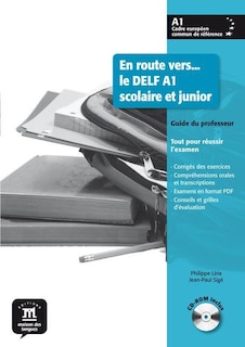 Front cover_En route vers... le DELF Scolaire et junior A1 - Guide du professeur + CD