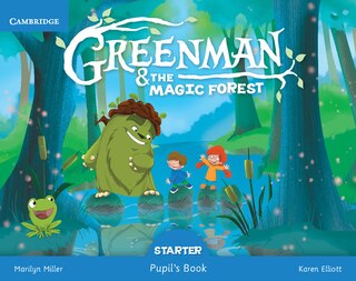 Couverture_Greenman And The Magic Forest Starter Pupil's Book With Stickers And Pop-outs