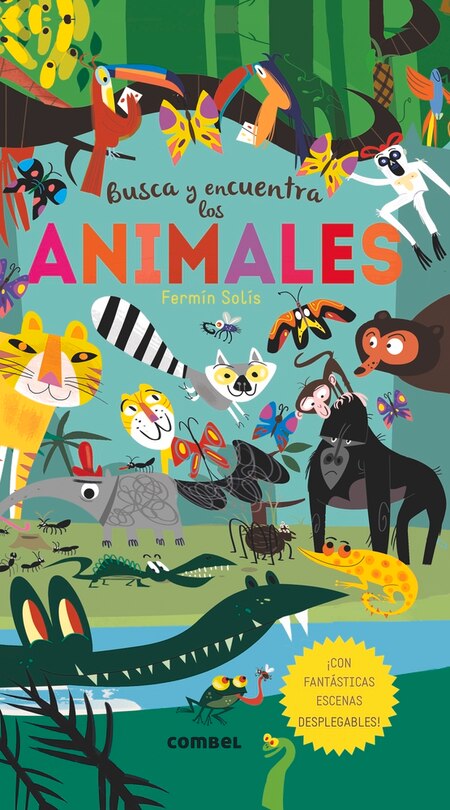 Front cover_Busca Y Encuentra Los Animales
