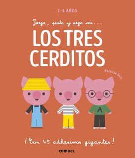 Couverture_Juega, Pinta Y Pega Con... Los Tres Cerditos