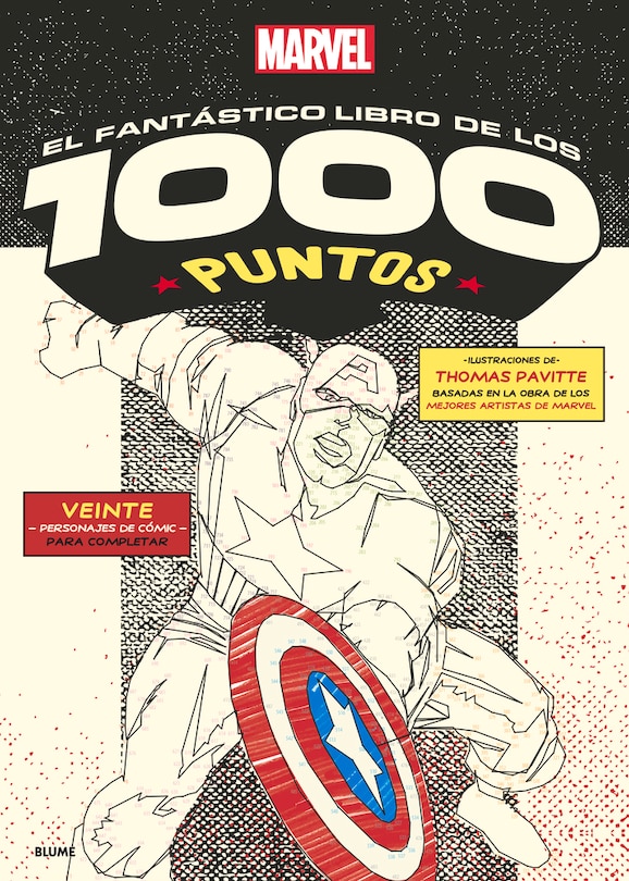 Front cover_Marvel El Fantástico Libro De Los 1000 Puntos