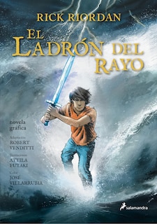 Couverture_El Ladrón Del Rayo. Novela Gráfica / The Lightning Thief: The Graphic Novel