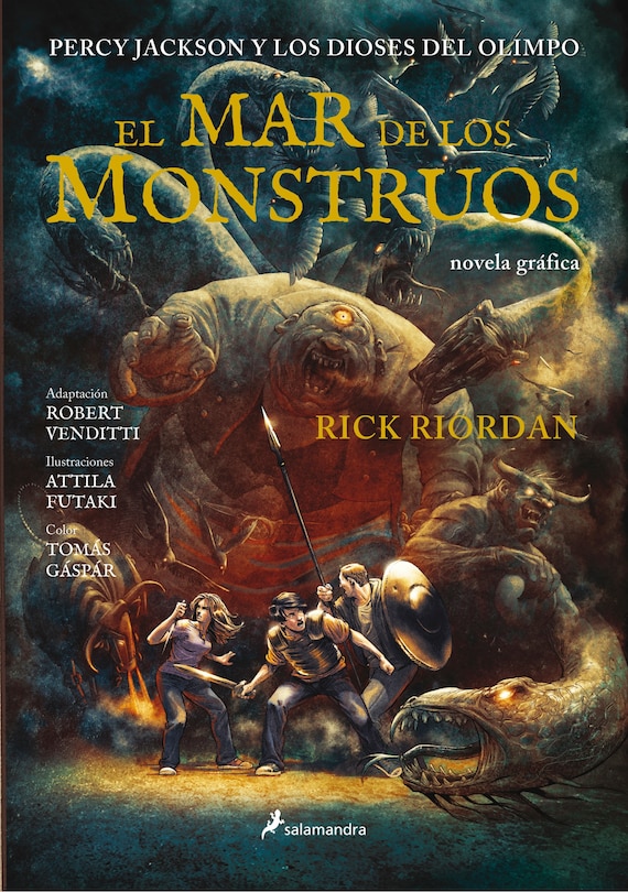 Front cover_El Mar De Los Monstruos. Novela Gráfica / The Sea Of Monsters: The Graphic Novel