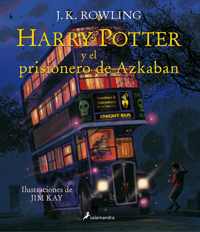 Couverture_Harry Potter y el prisionero de Azkaban (Edición ilustrada) / Harry Potter and the Prisoner of Azkaban (Illustrated Edition)