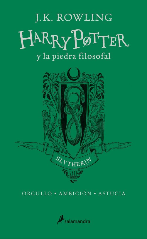 Front cover_Harry Potter y la piedra filosofal (20 Aniv. Slytherin) / Harry Potter and the Sorcerer's Stone (Slytherin)