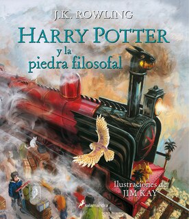 Front cover_Harry Potter y la piedra filosofal (Edición ilustrada) / Harry Potter and the Sorcerer's Stone (Illustrated Edition)