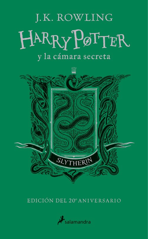 Couverture_Harry Potter y la cámara secreta (20 Aniv. Slytherin) / Harry Potter and the Chamber of Secrets (Slytherin)