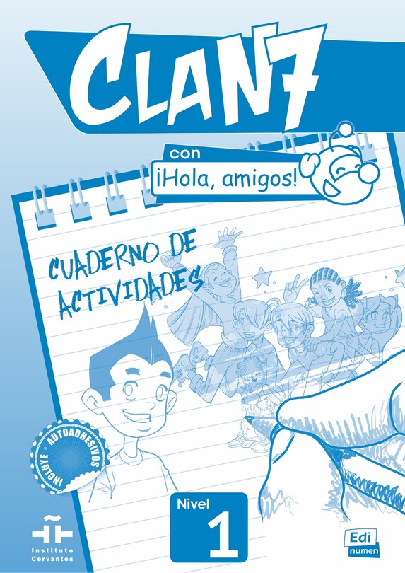 Couverture_Clan 7-¡Hola Amigos! 1 - Activity Book