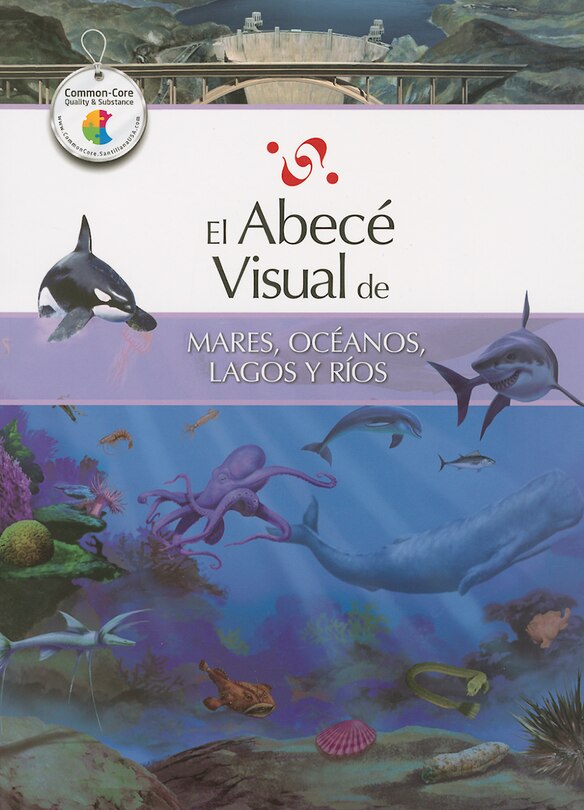 Front cover_El Abece Visual de Mares, Oceanos, Lagos y Rios