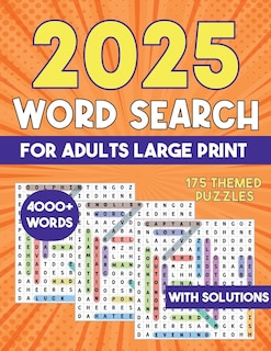 Couverture_2025 Word Search for Adults Large Print 4000+ Words