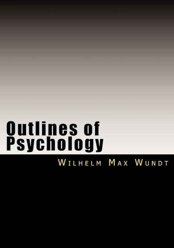 Front cover_Outlines of Psychology