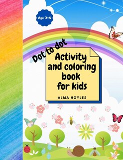 Front cover_DOT TO DOT Activity and coloring book for kids