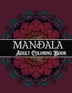 Front cover_Mandala Adult Coloring Book