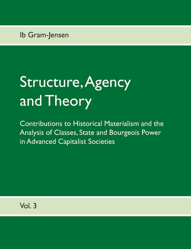 Front cover_Structure, Agency and Theory