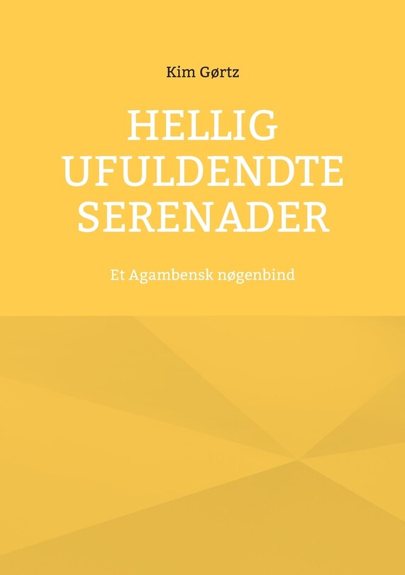 Front cover_Hellig Ufuldendte serenader