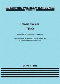 Front cover_Trio For Piano, Oboe And Bassoon