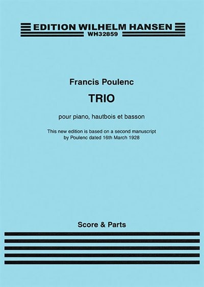 Front cover_Trio For Piano, Oboe And Bassoon