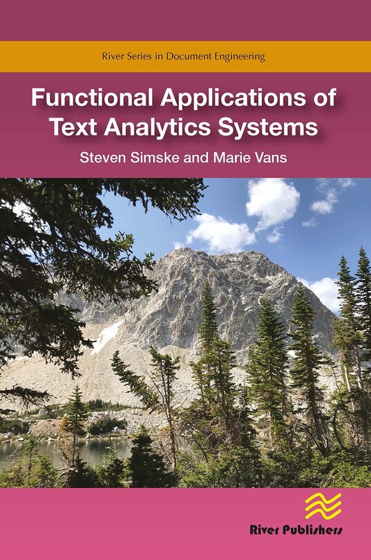 Couverture_Functional Applications of Text Analytics Systems
