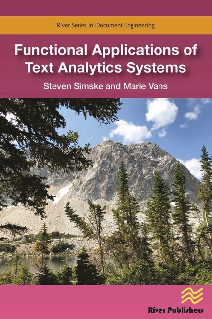 Couverture_Functional Applications of Text Analytics Systems