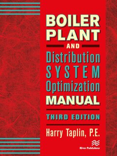 Couverture_Boiler Plant and Distribution System Optimization Manual