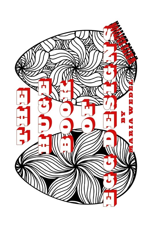 Front cover_The Huge Book of Egg Designs White Edition