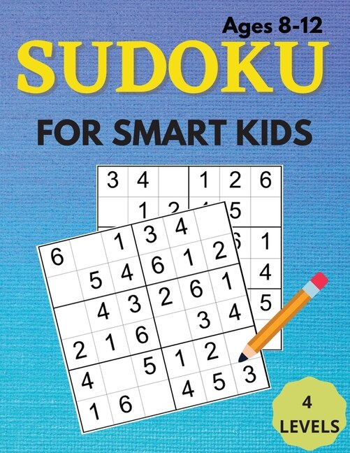 Front cover_The Sudoku Book For Smart Kids!