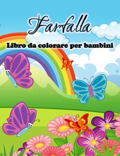 Front cover_Farfalla libro da colorare per bambini