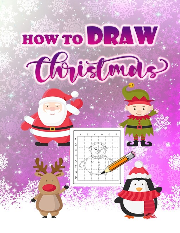 Front cover_How To Draw Christmas for Kids