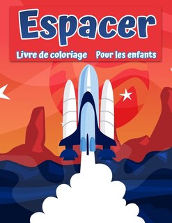 Front cover_Livre de coloriage spatial pour enfants