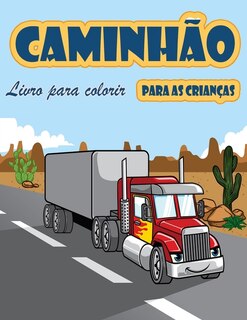 Couverture_Livro de coloração de caminhões