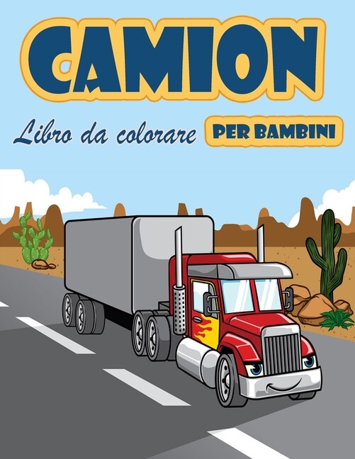 Front cover_Camion libro da colorare