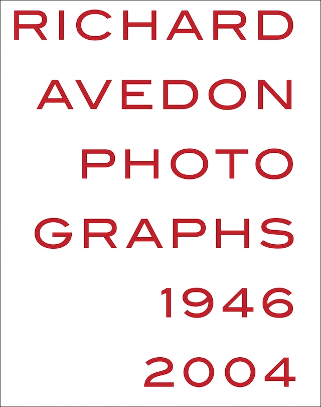 Front cover_Richard Avedon: Photographs 1946-2004