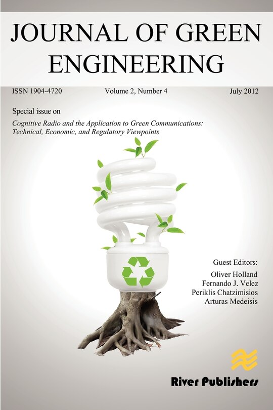 Front cover_Journal Of Green Engineering- Special Issue