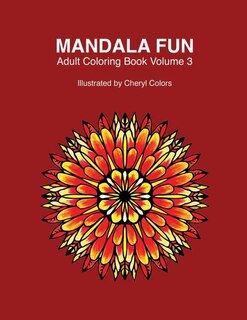 Front cover_Mandala Fun Adult Coloring Book Volume 3