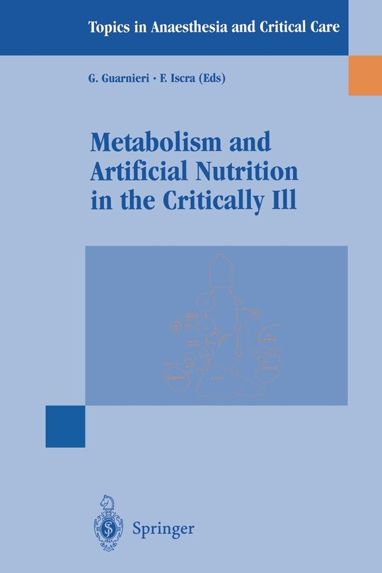 Couverture_Metabolism and Artificial Nutrition in the Critically Ill