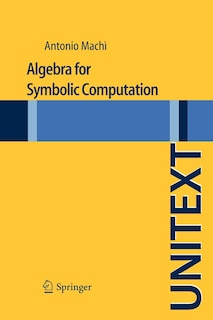 Front cover_Algebra for Symbolic Computation