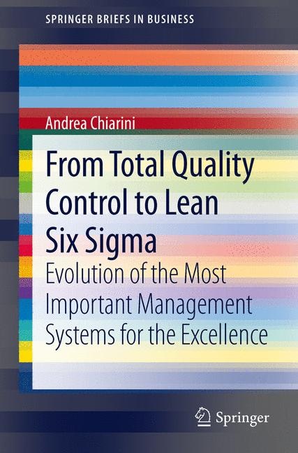 Couverture_From Total Quality Control to Lean Six Sigma
