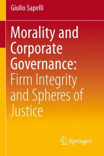 Couverture_Morality And Corporate Governance