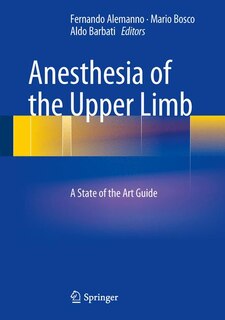 Front cover_Anesthesia of the Upper Limb