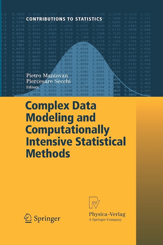 Complex Data Modeling And Computationally Intensive Statistical Methods