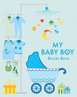 Front cover_My Baby Boy Record Book