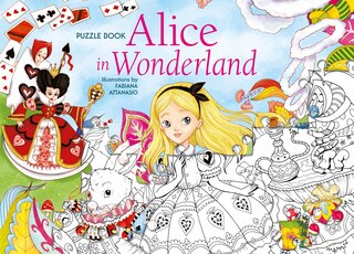 Front cover_Alice In Wonderland Puzzle Book