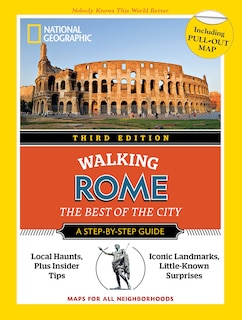 Couverture_National Geographic Walking Rome, 3rd Edition
