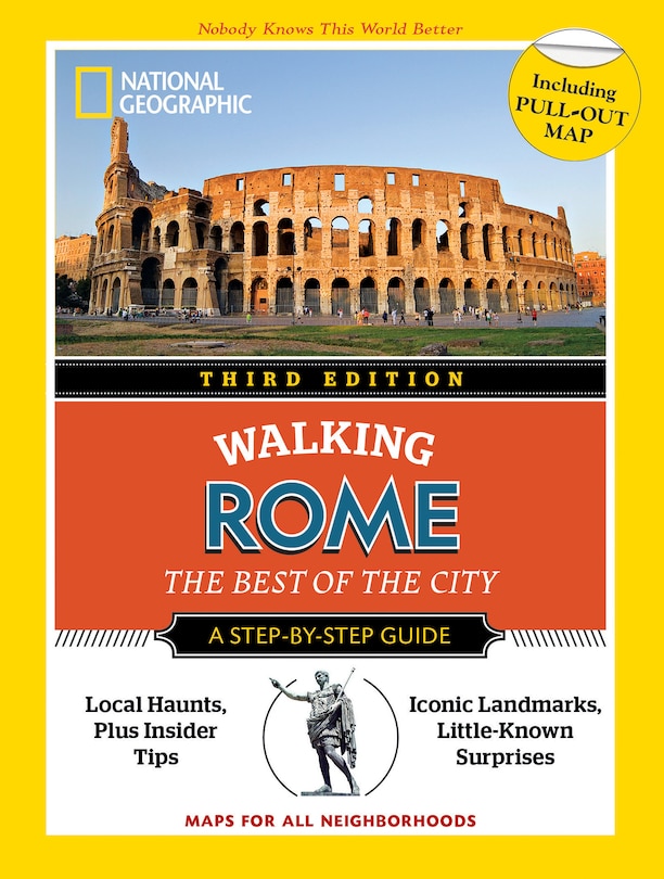 Couverture_National Geographic Walking Rome, 3rd Edition
