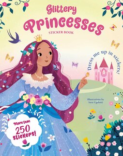 Front cover_Glittery Princesses Sticker Book