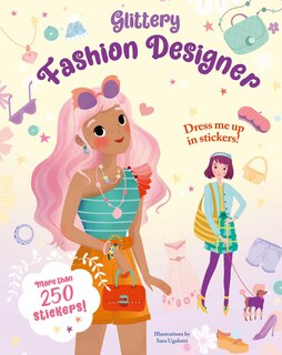Front cover_Glittery Fashion Designer Sticker Book