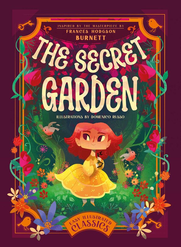 Front cover_Easy Illustrated Classics. The Secret Garden